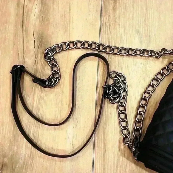 American Jewel Silicone Shoulder Bag Jelly Clutch Handbag 'Danielle Boy Bag' - Picture 5 of 9